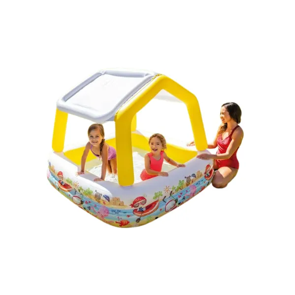 Piscina con techo desmontable Piscina con techo desmontable
