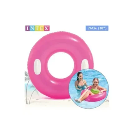 flotador neon 76cm con asa